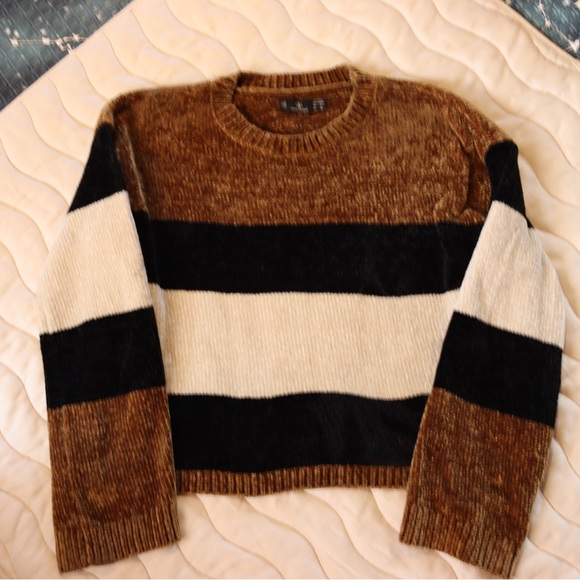 Volcom chunky knit crop sweater - Picture 3 of 4